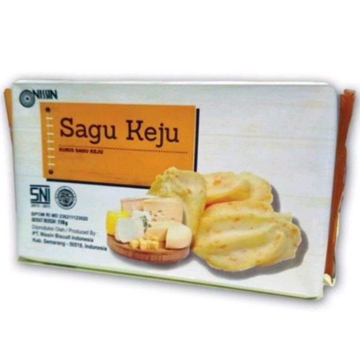 

Nissin sagu keju 110gr