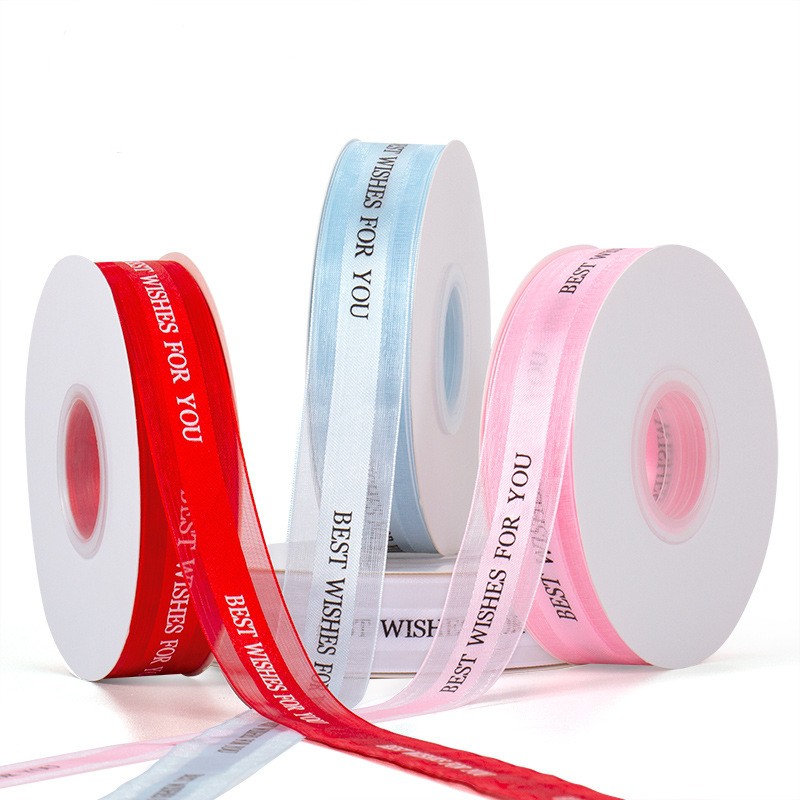 

Pita kain / pita kue / pita kado " Best Wish For You " (Per roll)