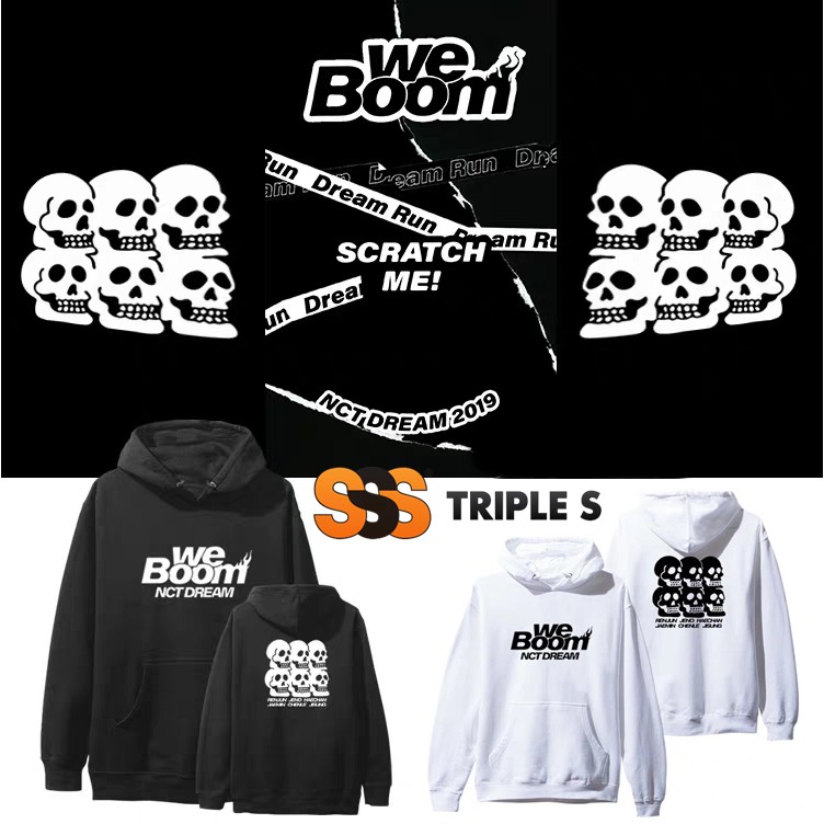 HOODIE JUMPER WE BOOM NCT DREAM 2019 RENJUN JENO HAECHAN JAEMIN CHENLE JISUNG 0T6 HOODIE KPOP NCT