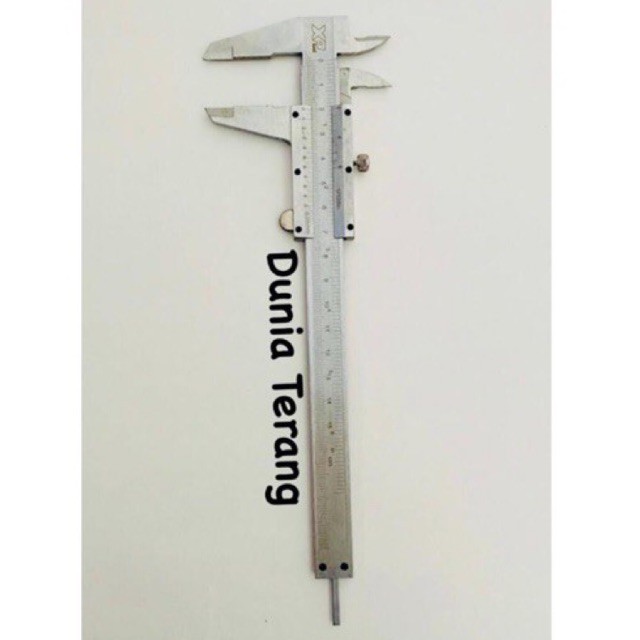 Jangka Sorong Sketmat Manual Sigmat Vernier Caliper 6'' 6inch 0.05 15cm 150mm Besi - XPTOOL BOX KAYU