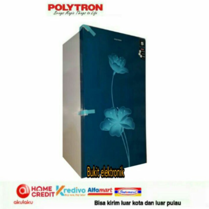 KULKAS POLYTRON PRB153G-B/PRB 153G-B 150Liter