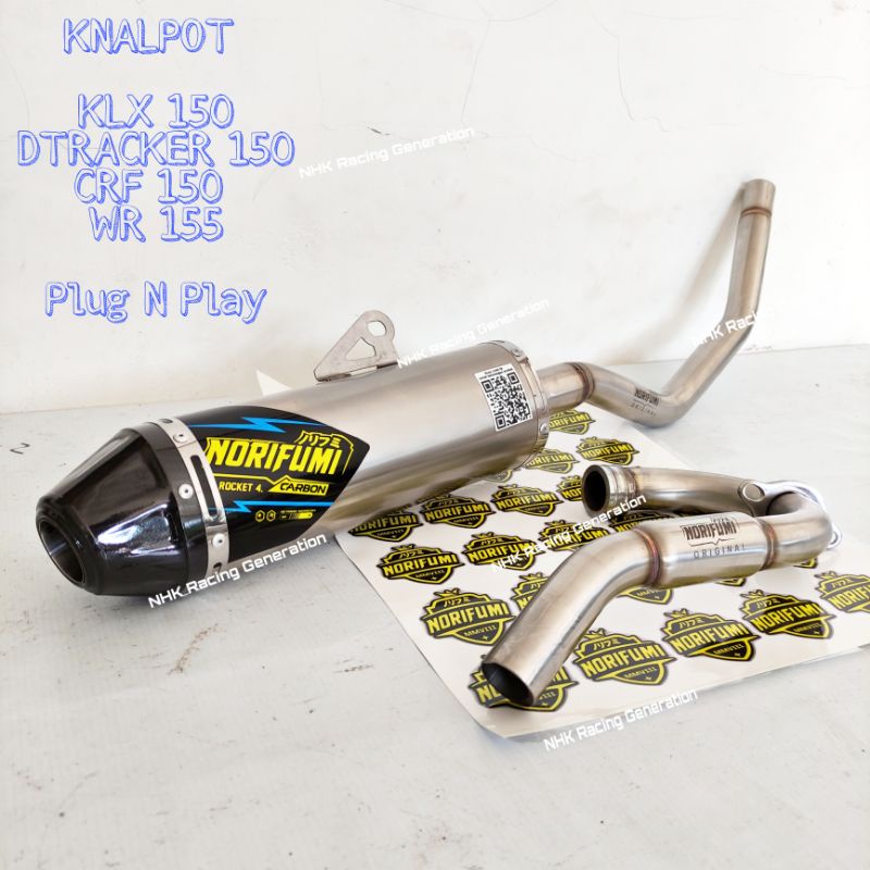 knalpot klx knalpot norifumi knalpot klx 150 knalpot crf knalpot crf 150l knalpot wr kenalpot klx kn