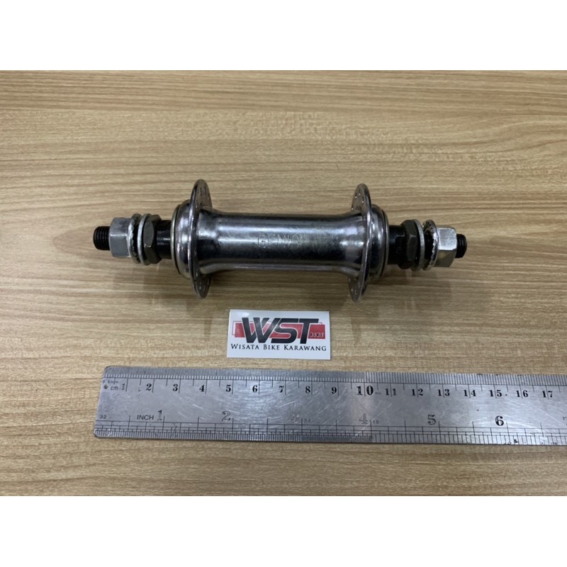 Hub Sepeda Nap Sepeda BMX 28H Genio Dratt Ulir Depan