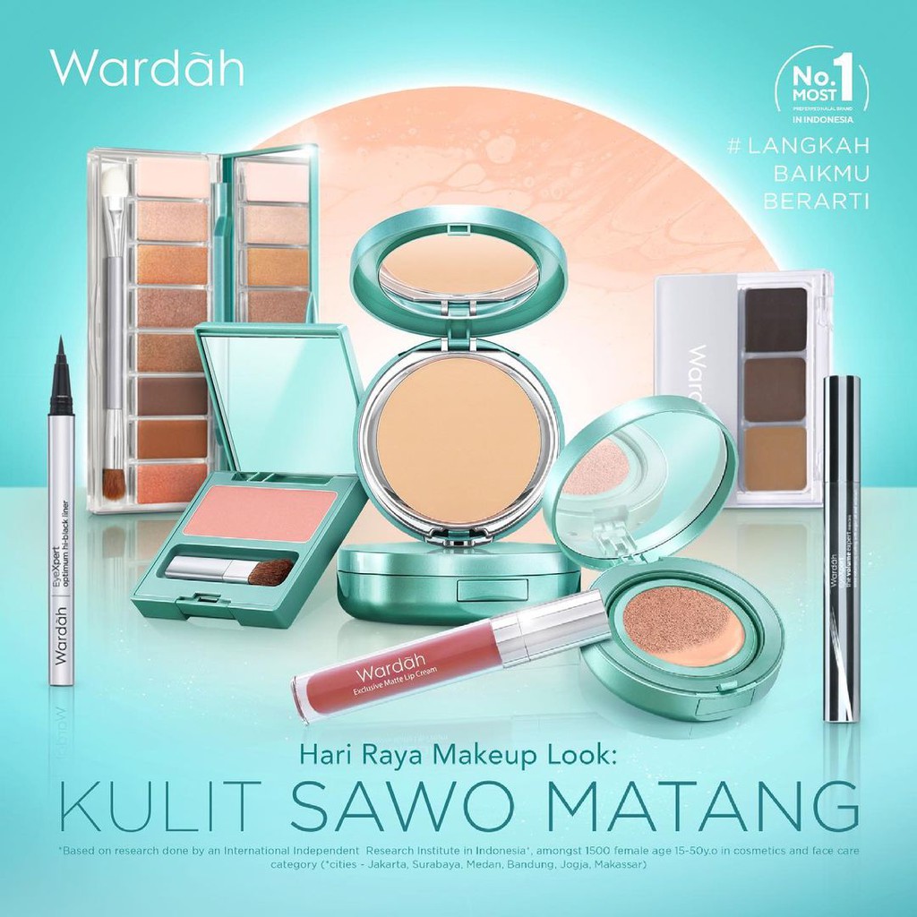 alat make up wardah untuk kulit berminyak