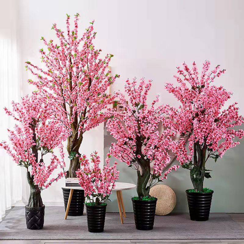 Pohon Sakura Hias Tinggi Imitasi Artificial Import Tanaman Hias Plastik Ornamen Pajangan Dekorasi Rumah Tanaman Hias Sakura 1 meter cantik Tanaman Hias Sakura Azgalery PBP80