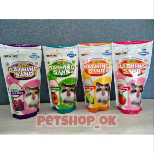 Bathing sand for Hamster pasir mandi hamster 500gr