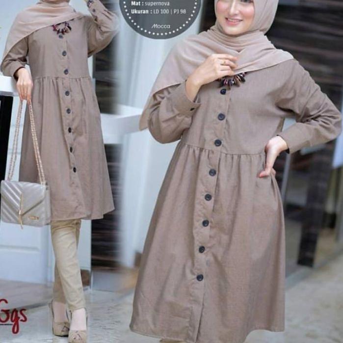 Murah Banget< Mariya Tunik / Atasan Wanita Terbaru 2021 / Tunik Murah / Baju Muslim Original / Kekin