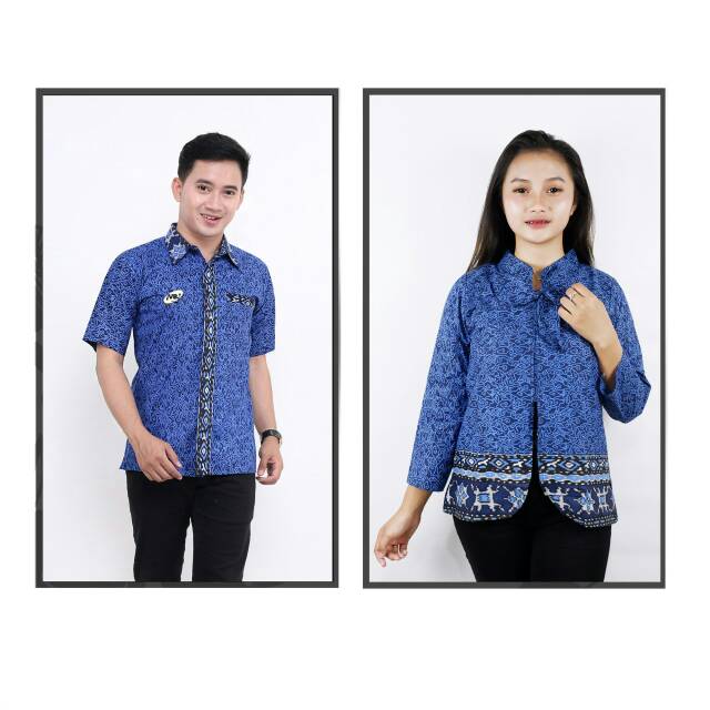 BAJUCOUPLE BAJU BATIK COUPLE MURAH ATASAN BATIK BATIKATASAN HEM BLOUSE