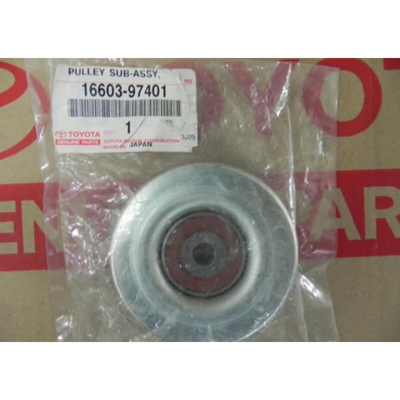 Idle Idler Ideal Pulley Pulli Avanza Xenia Original 16603-97401