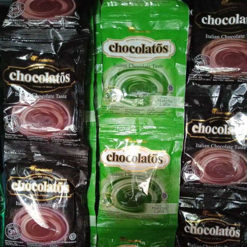 

chocolatos 10 saset hanya Rp 21.000