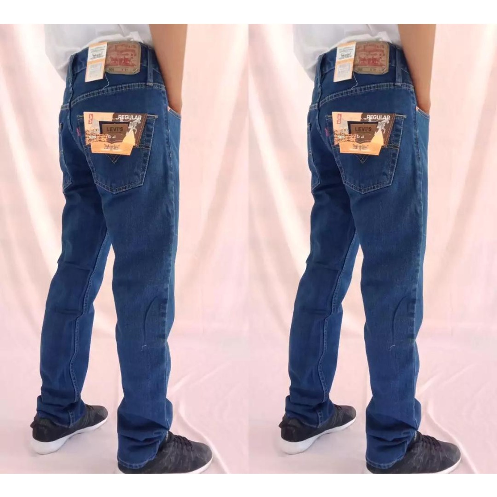 ✈✥COD - Celana Levi's Jeans Panjang Standar Reguler Pria Laki2 Lelaki Cowo Cowok Dewasa / levis/ Sta