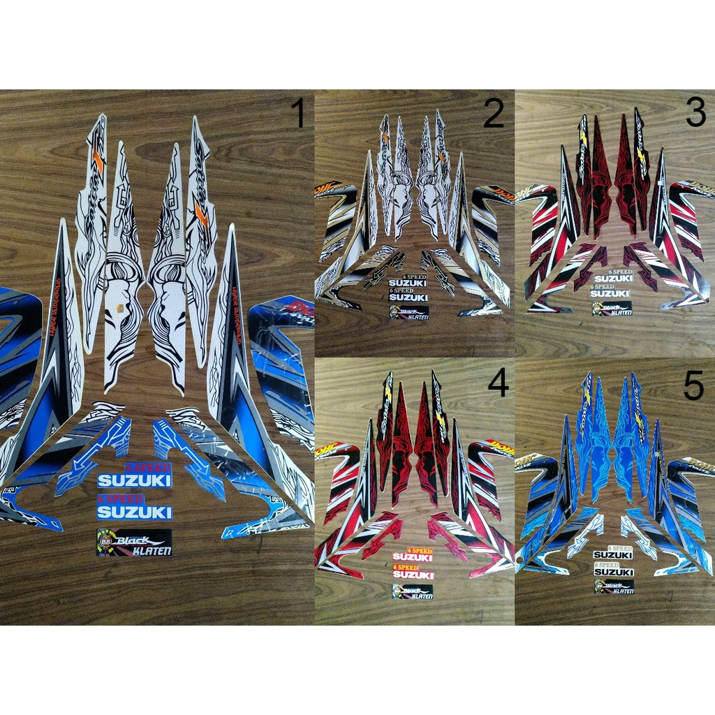 STRIPING SATRIA FU 2011 BARONG