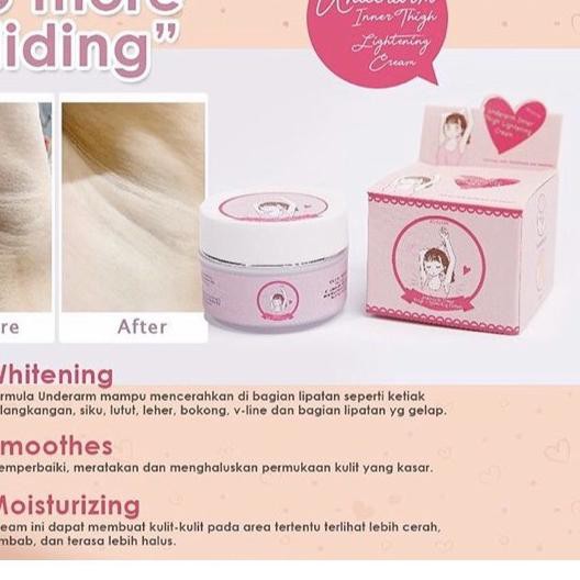 ◊ Underarm MS Glow - Pemutih Ketiak dan Selangkangan Hitam by MSGlow Skincare - Kemasan Baru ✻