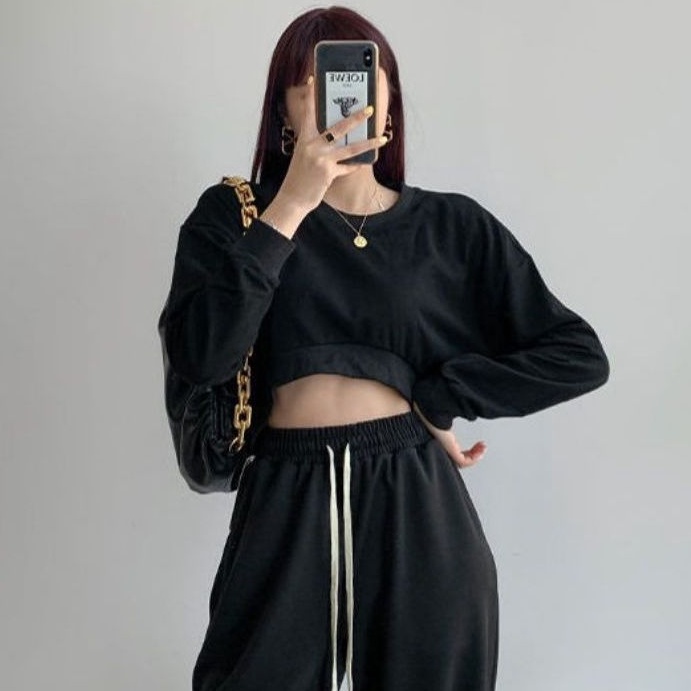 Crop Sweater Extra XXXL Ld 150 cm Pj 40 cm