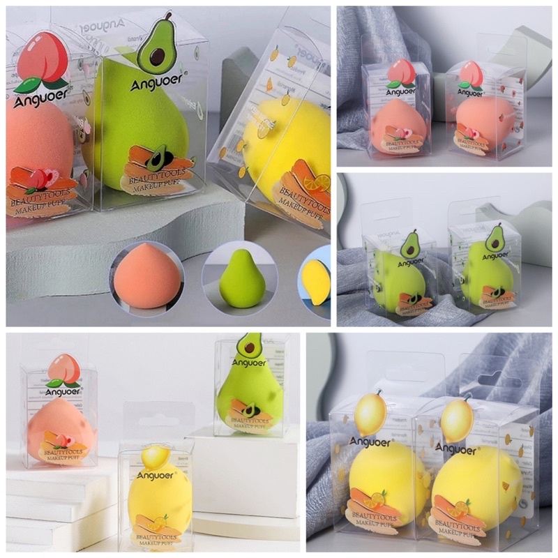 READY! SPONGE MAKE UP FRUIT / BEAUTE BLENDER  Anguoer