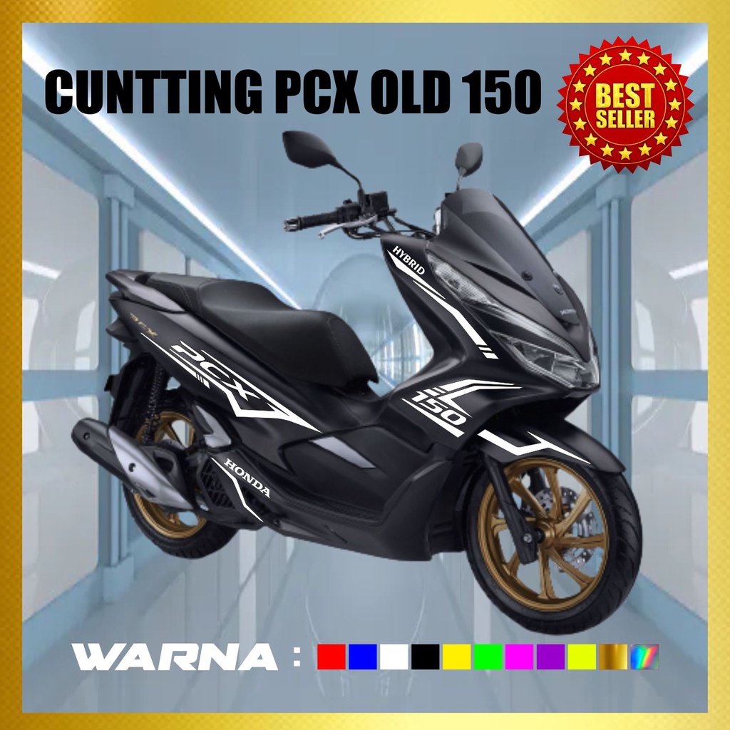 STIKER CUTTING PCX LAMA CUTTING STICKER HODA PCX OLD