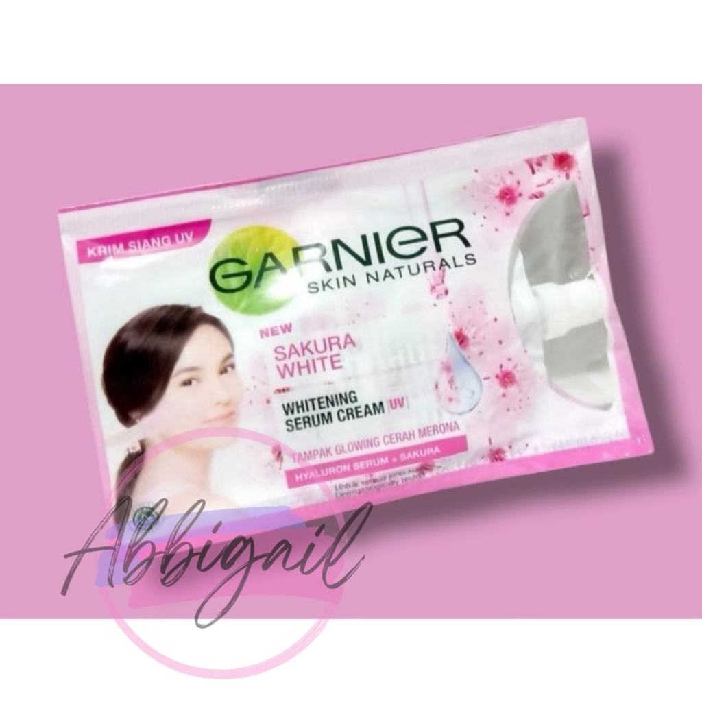 𝘈𝘉𝘎✰ Garnier Bright Complete / Light Complete / Sakura White  Whitening Serum / Garnier Sachet / Garnier Serum 2001