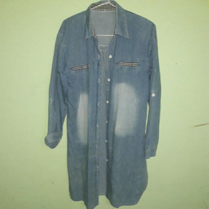 Pl tunik jeans