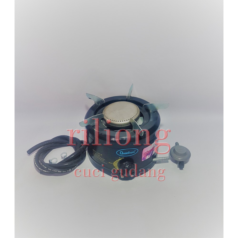 KOMPOR GAS QGC 131R FREE SELANG PAKET QUANTUM