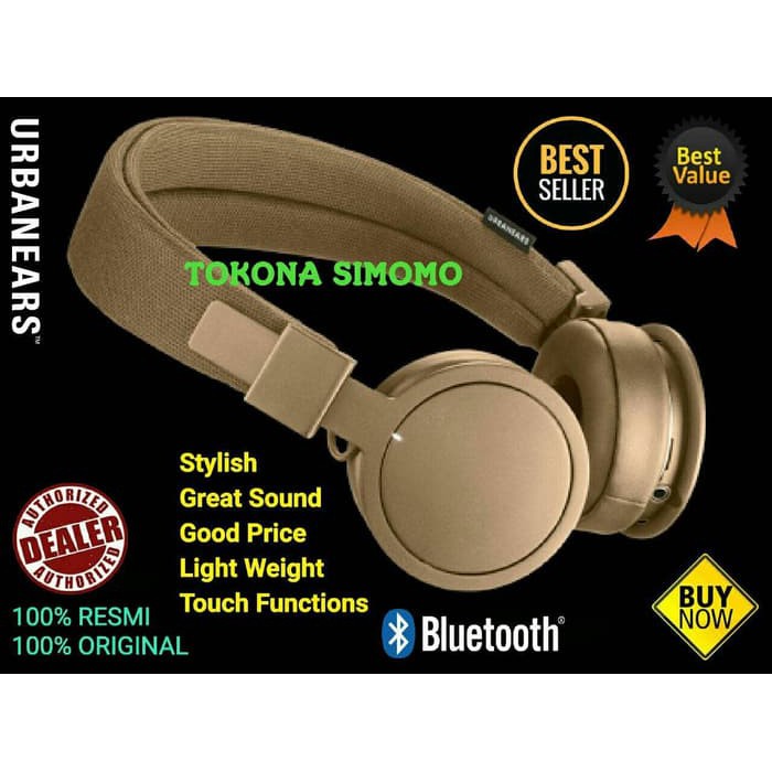 PROMO URBANEARS Plattan ADV Wireless Bluetooth Headphone Original MURAH