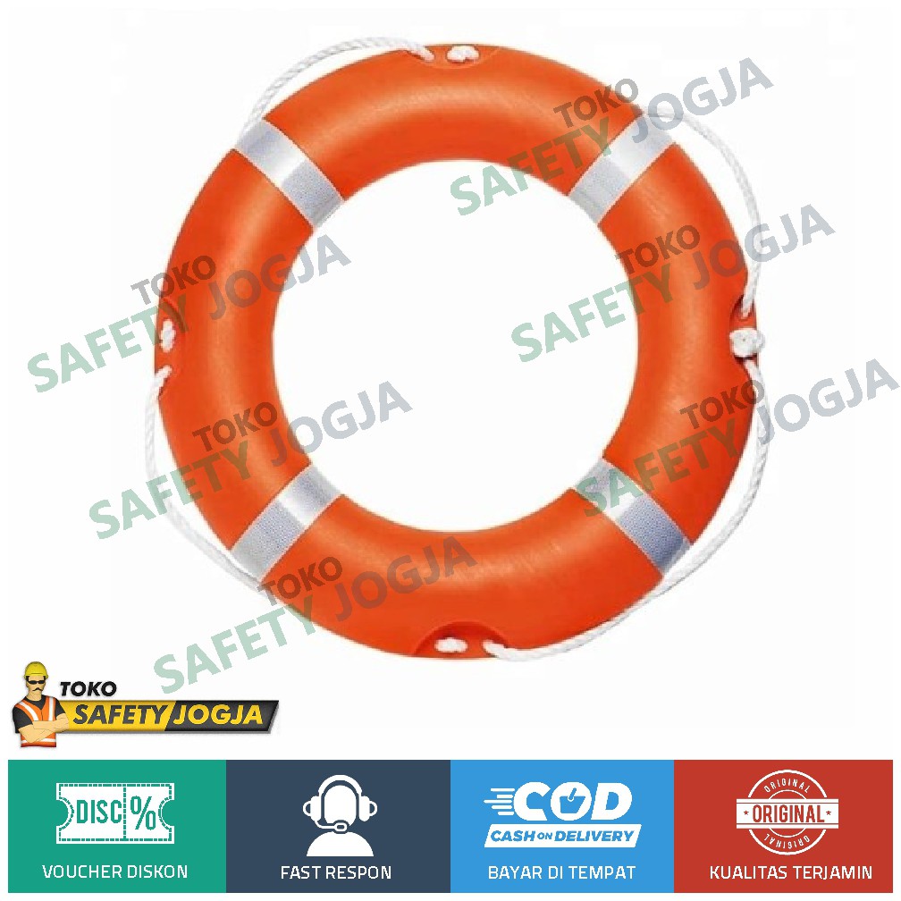 RINGBUOY FIBER RING BUOY FIBER LIFE BUOY KERAS KUAT