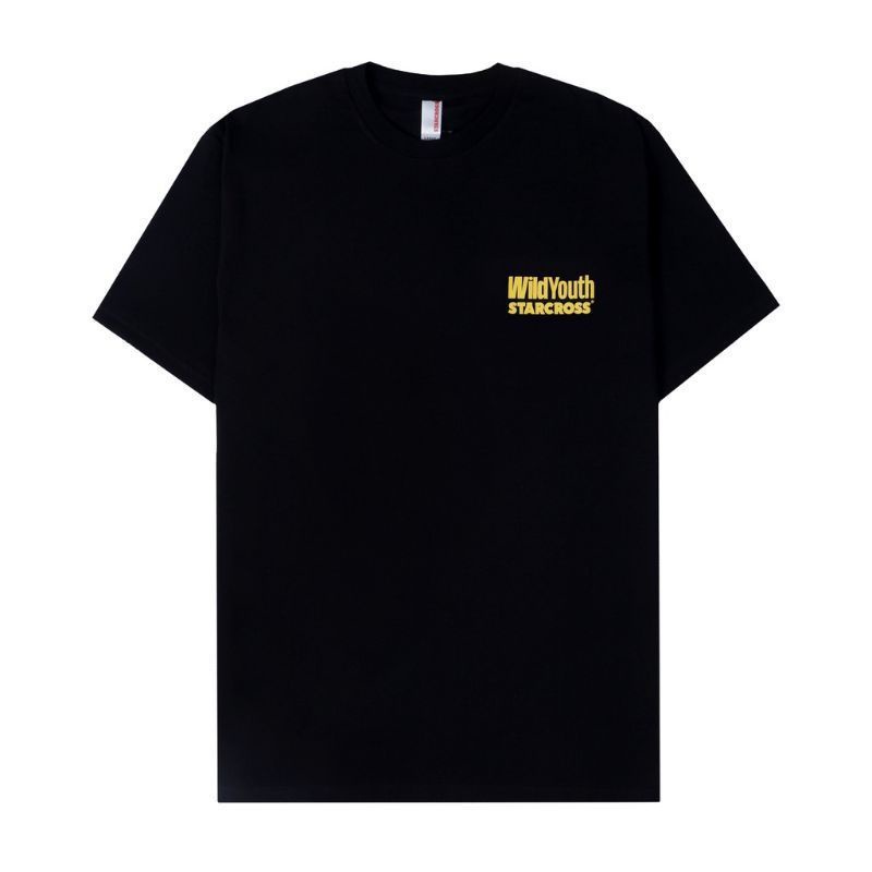 Kaos Starcross Yellow Logo Class Hitam