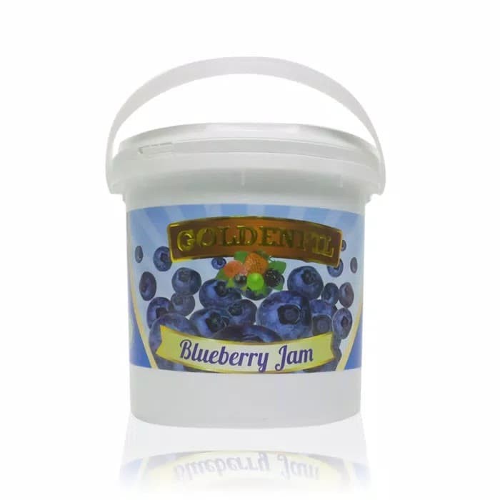 

Selai blueberry goldenfil 1 KG bluberi blueberry jam 50% buah asli