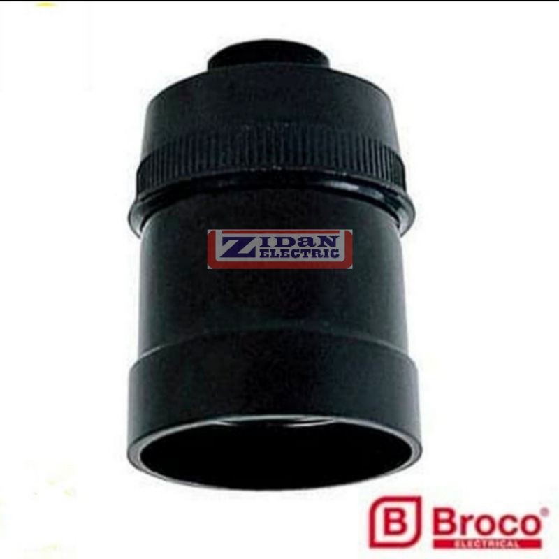Broco Fitting Gantung Hitam / Fitting Lampu Gantung Broco