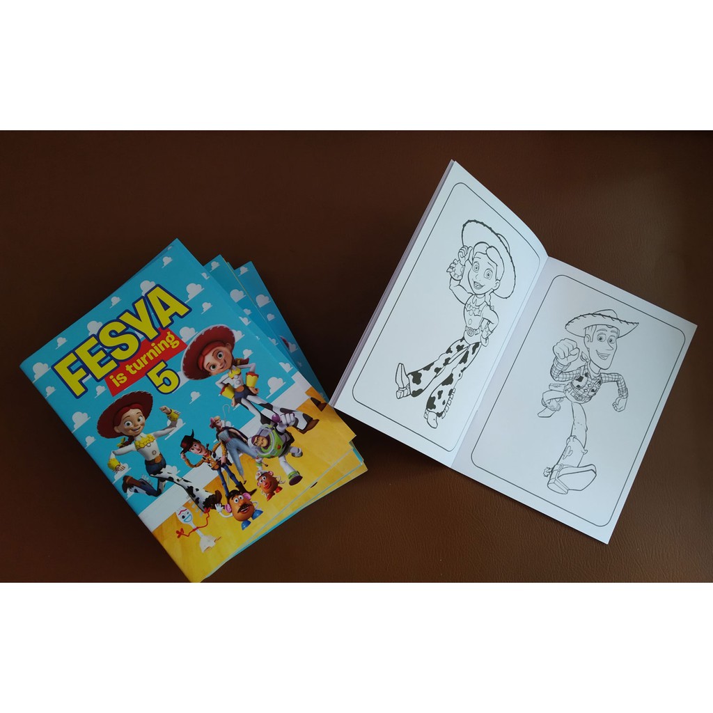 

Buku Mewarnai Custom, Bahan Tebal, Souvenir Ulang Tahun, Coloring Book