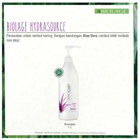 ☘️Yuri Kosmetik☘️ Matrix Biolage Shampoo 1L