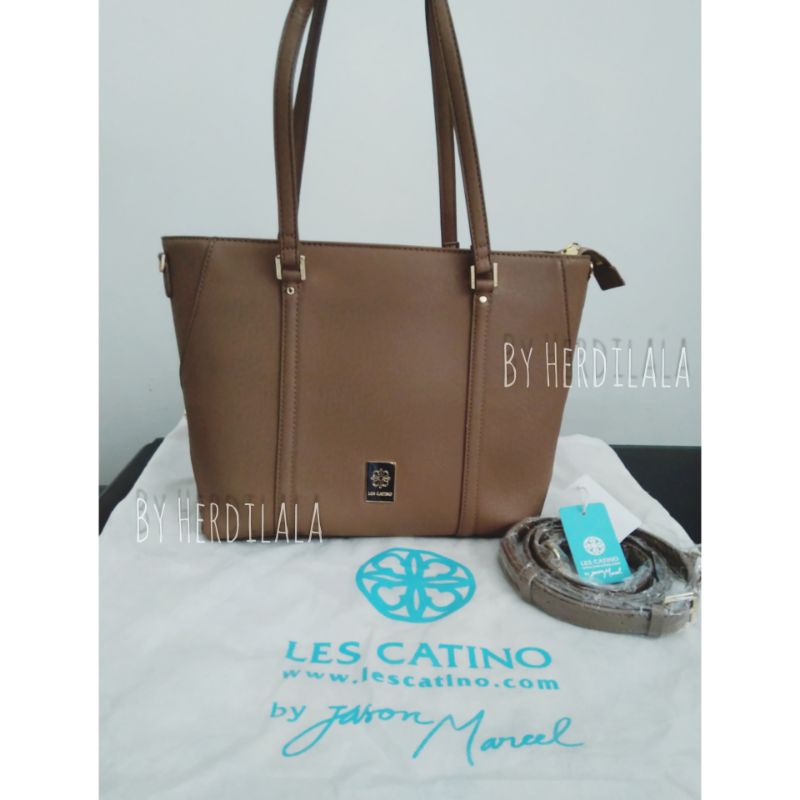 Preloved Tas Les Catino Tote Bag New York Manhattan