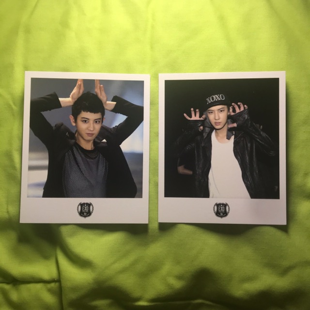 [EXO] Official Chanyeol Polaroid Postcard Photocard PC XOXO