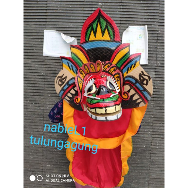 barongan spon anak paud tk