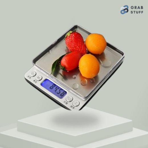 Timbangan Mini Digital Scale Berat 1kg 0.1g Besi Kokoh Kuat Ringan Berkualitas Murah / Timbangan Serbaguna Buah Bumbu Dapur Bahan Makanan Emas Perihasan Dan Koin / Timbangan Gram Grain Ons Troy Ons Karat / Timbangan 1kg Digital Kecil Kuat Kokoh Ringan