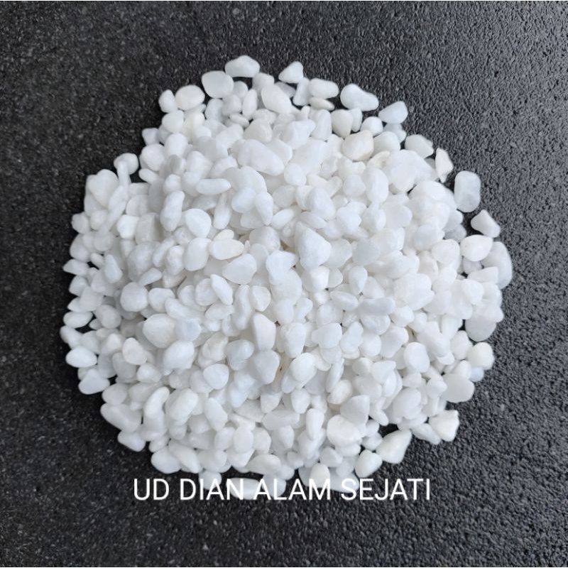 Batu coral putih cristal/salju italy 1kg / batu pot/ batu akuarium/ batu aquascape/ batu hias/ batu 