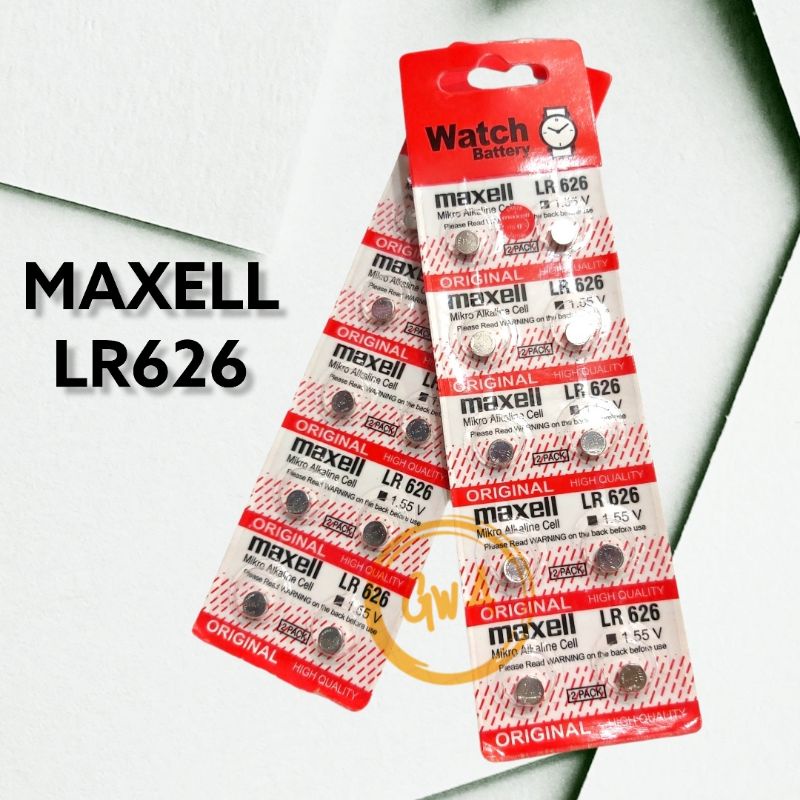 Baterai Batre Jam Tangan Maxell Sony AG3 LR41 LR626 377 SR626SW