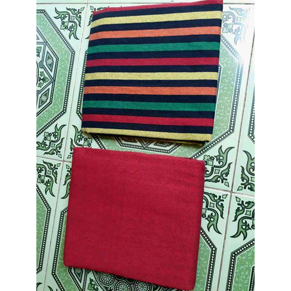 Tenun Paruki Toraja Lurik Tebal / Tenun Toraja Paruki Lurik