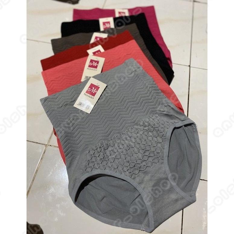 Korset Celana Dalam Misslily Bahan Rajut Katun Bambu / Piaoli Korset Semi Celan Dalam