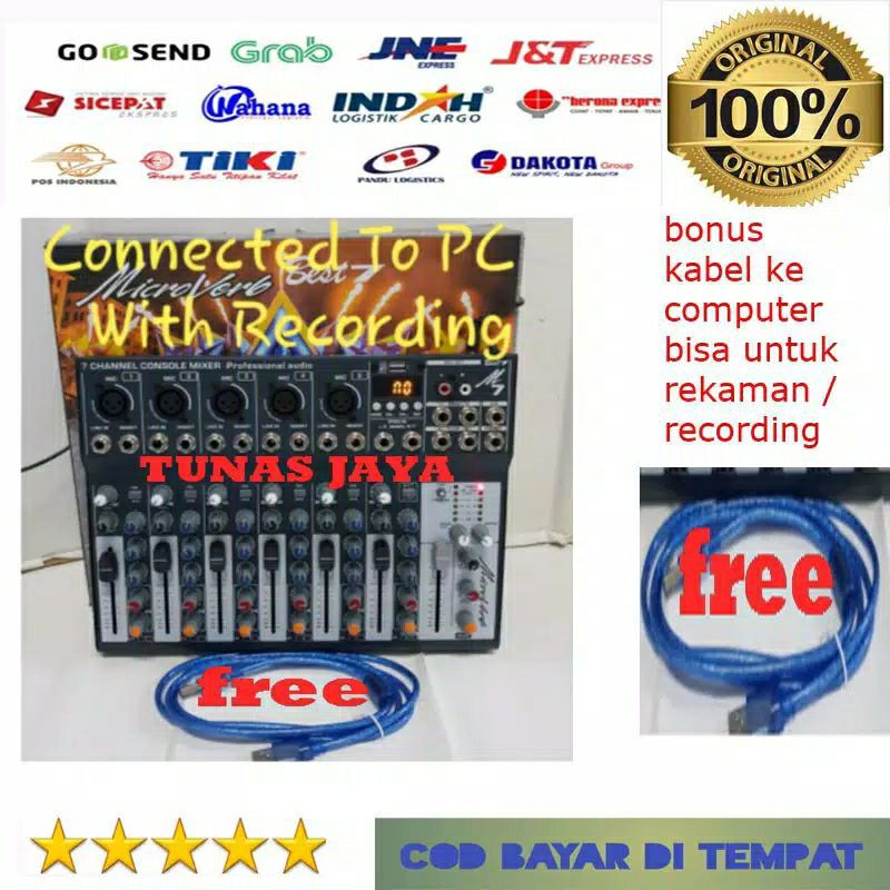 MIXER AUDIO ASHLEY BETTER7 BETTER 7 ORIGINAL EFFECT REVERB 16 DSP NEW