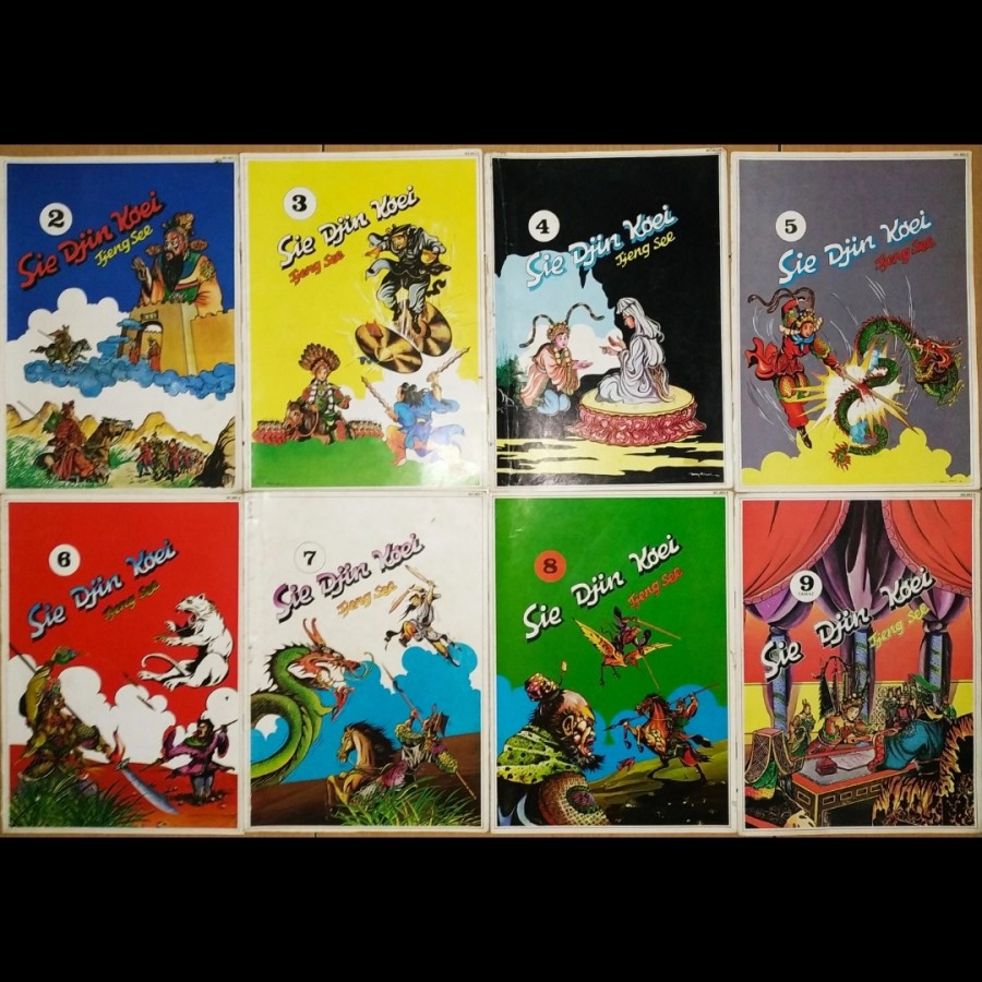 Komik Sie Djien Koei "Tjeng See" Oto Suastika 1-9 kurang no.1