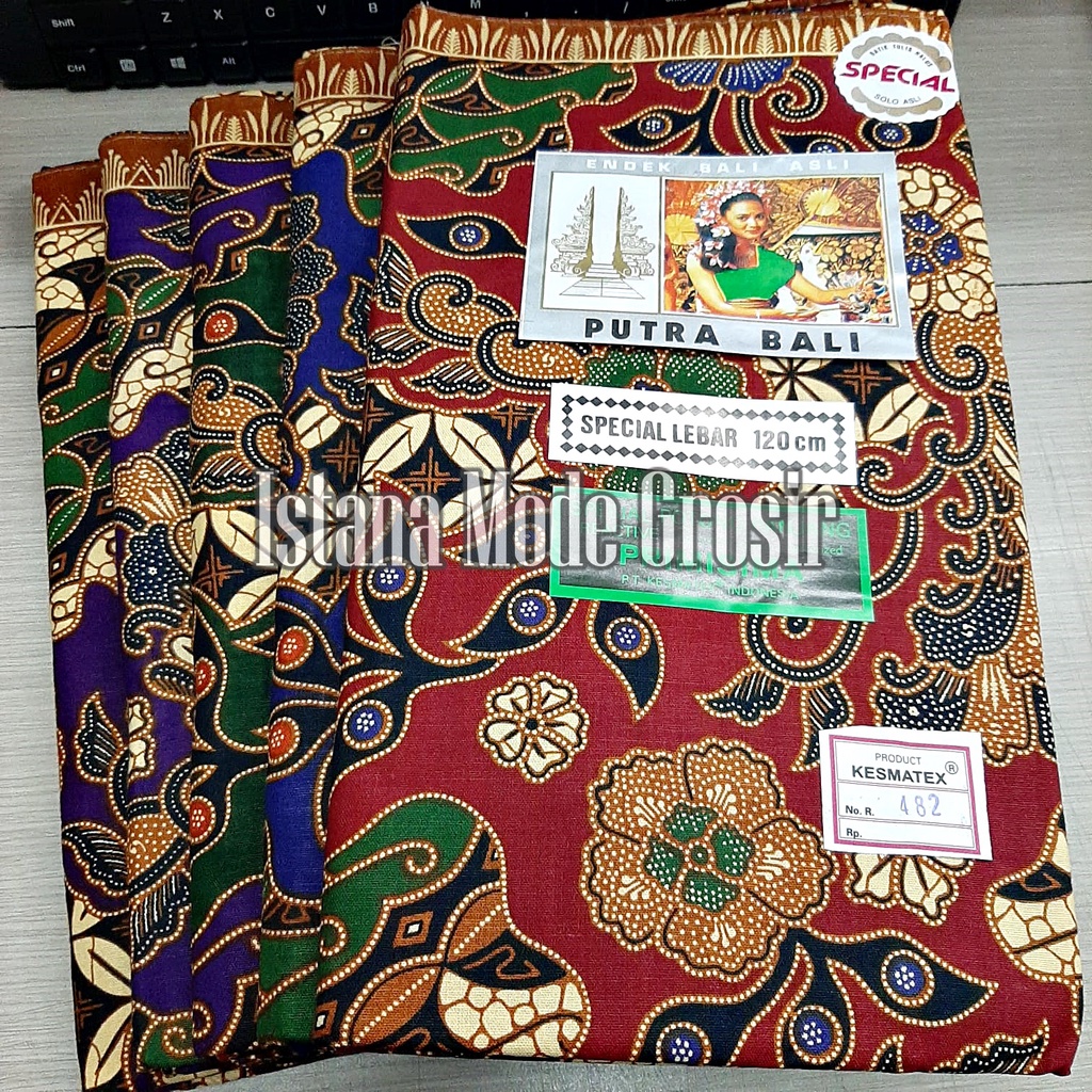 KAIN BATIK PUTRA BALI SAMPING IBU WANITA KEBAT PANJANG LERENG JARIK BATIK KATUN TAPIH GENDONG MELAHI