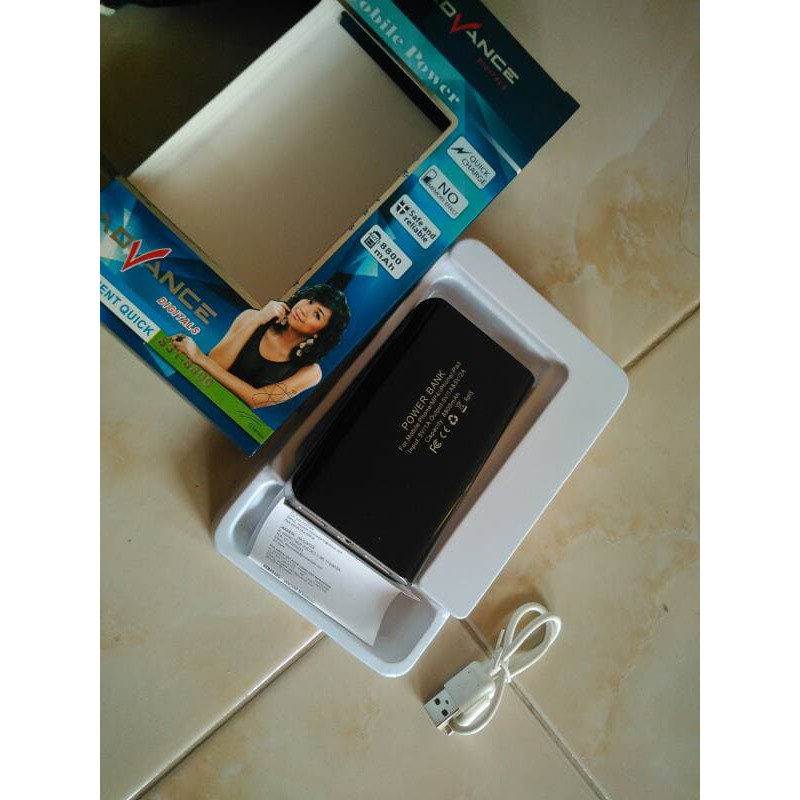 Baru Powerbank advance 8800 mah powerbank 8800mah new digital Murah