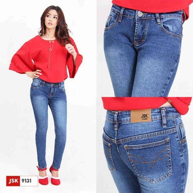 Celana Panjang Skinny Jeans Wanita Denim Panjang pencil JSK Jeans Original Denim Jeans