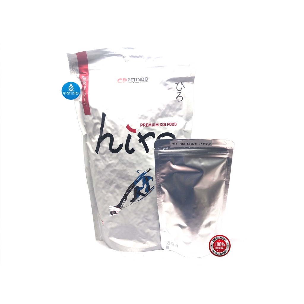 Pakan ikan koi HIRO colour expert Medium untuk mencerahkan warna ikan koi Net 100 gram