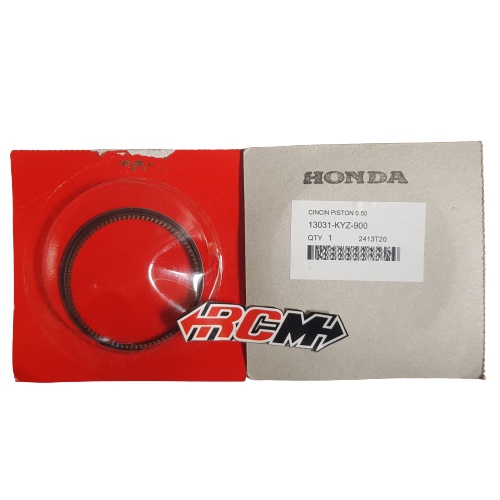 13031-KYZ-900 RING PISTON RING SEHER SEKER HONDA BLADE SUPRA X 125 FI HELM IN OS 0.50 0,50 ORI ORIGINAL HONDA AHM HGP ASLI