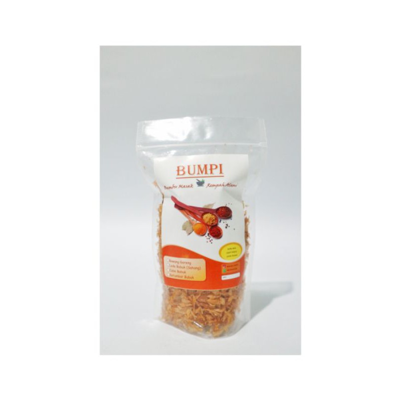 

Bumpi Bawang Goreng/Bawang Goreng 250gr/Bawang Sumenep/Bawang