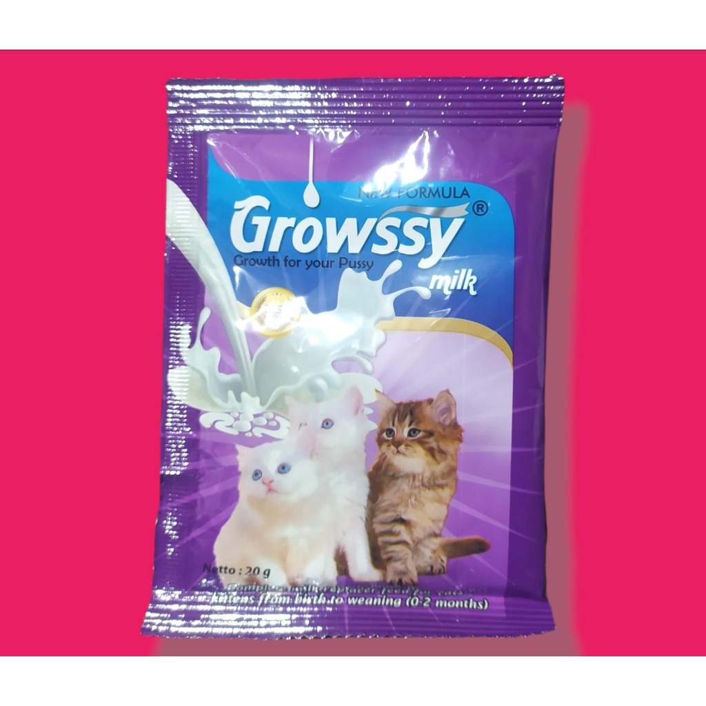 susu kucing growssy 5 saset