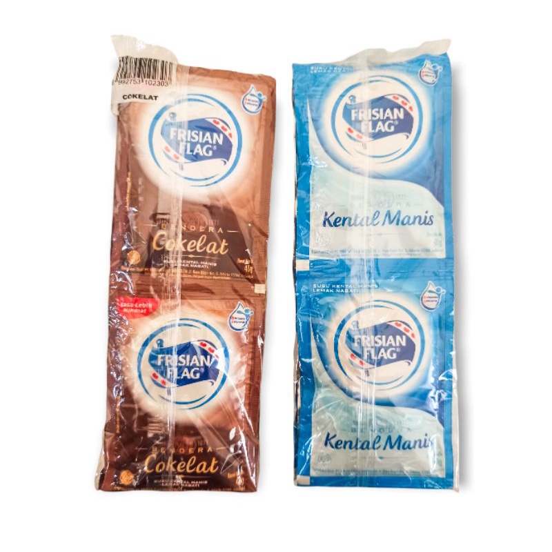 

Susu Bendera Sachet ( 1 Pak Isi 6 Sachet )