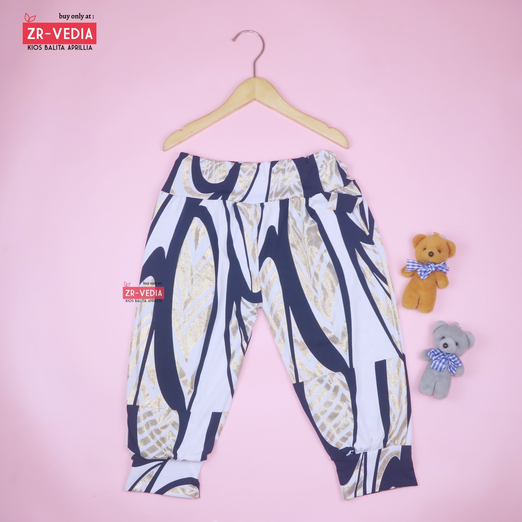 Aladin Carlissa Anak 7-8 Tahun / Celana Anak Perempuan Murah Pants Harian 7 8 Tahun Motif Batik SD