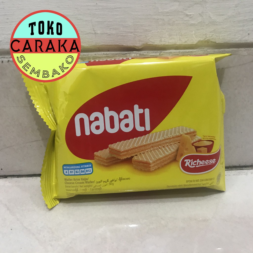 

Richeese Nabati Keju 50gr